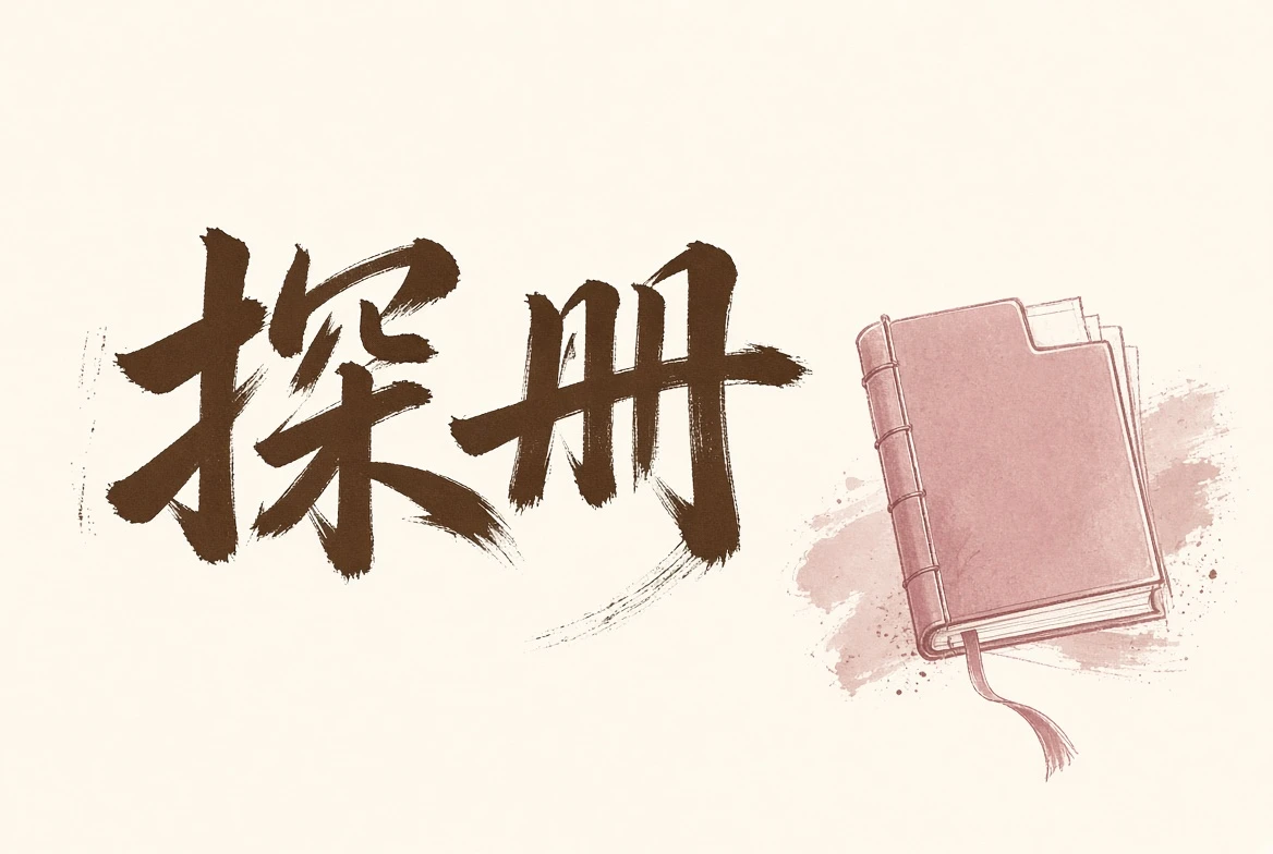 册栏:把零散内容编成一组可慢读的页栏目画面